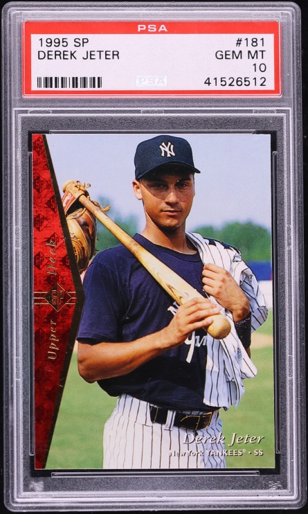 1995 SP Derek Jeter ROOKIE #181 PSA 10 GEM MINT
