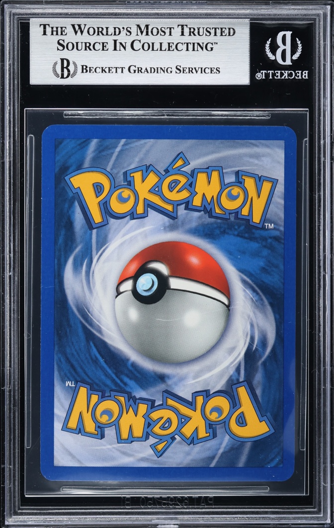 2006 Pokemon EX Crystal Guardians Reverse Holo Blastoise #14 BGS 9 MINT