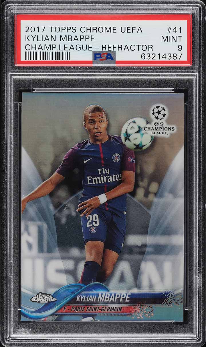 2017 Panini WCCF Magazine Promo Nov. '18 Kylian Mbappe ROOKIE