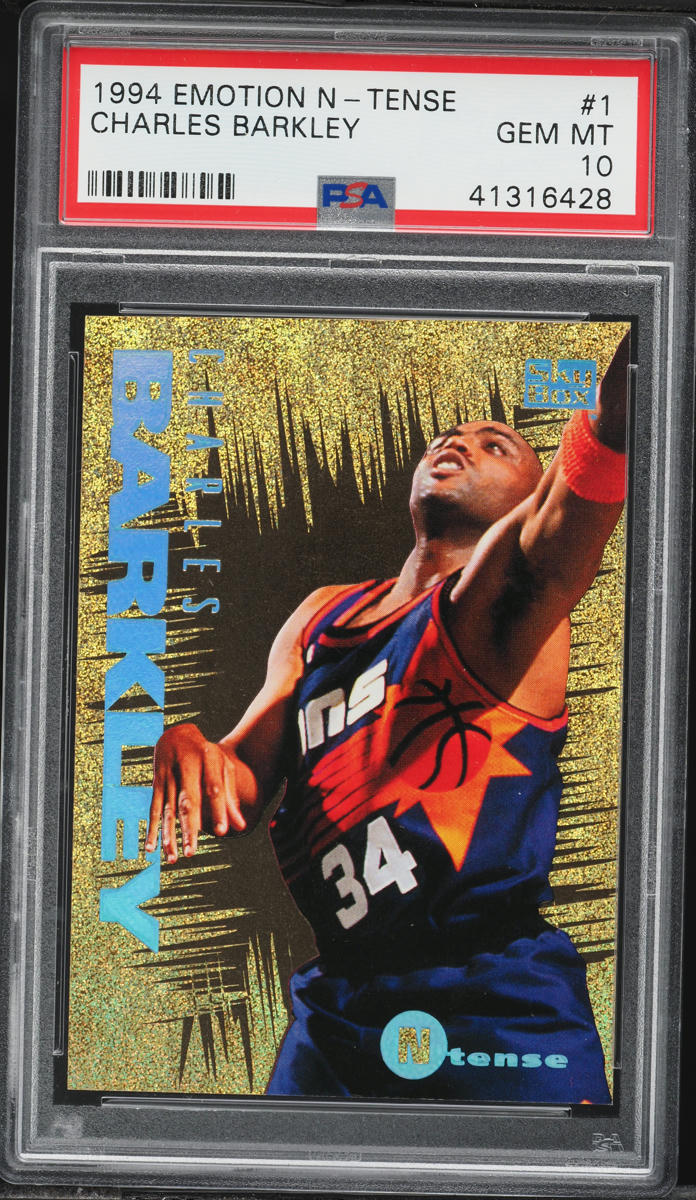 1994 Skybox Emotion N-Tense Charles Barkley #1 PSA 10 GEM MINT