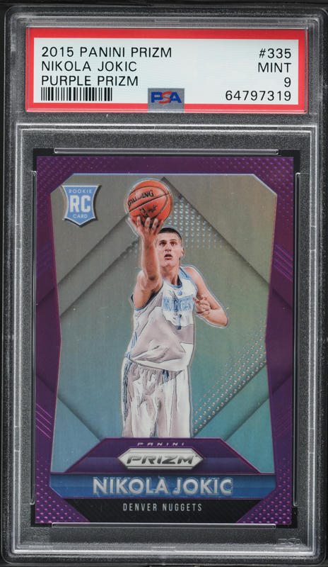 2016 Donruss Optic Orange Prizm Nikola Jokic /199 #90 PSA 9 MINT