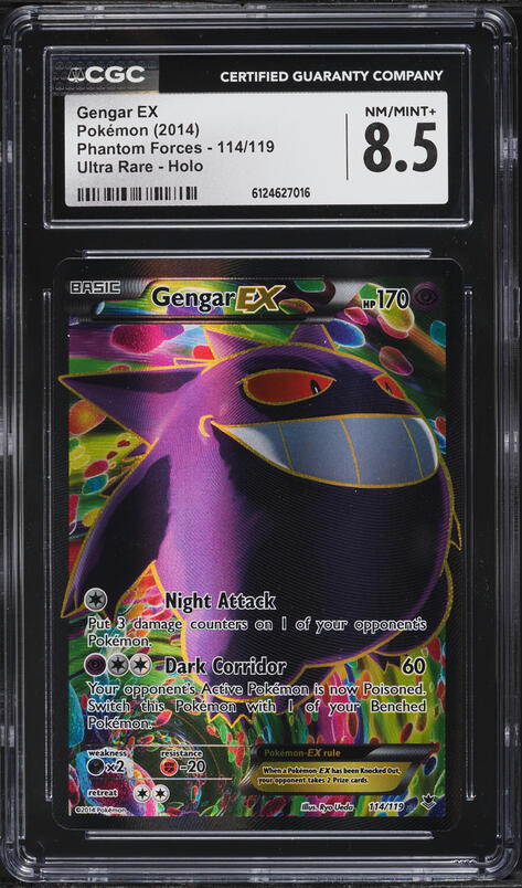 2014 Pokemon Japanese XY Center Promo Holo M Gengar EX #79 PSA 10