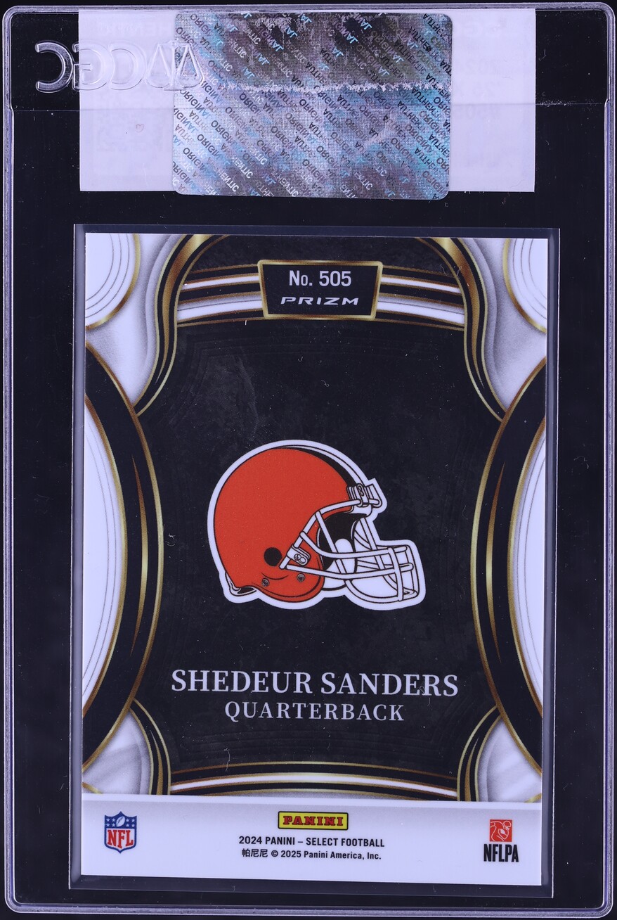 2024 Select '25 XRC Shedeur Sanders ROOKIE #505 CGC AUTH