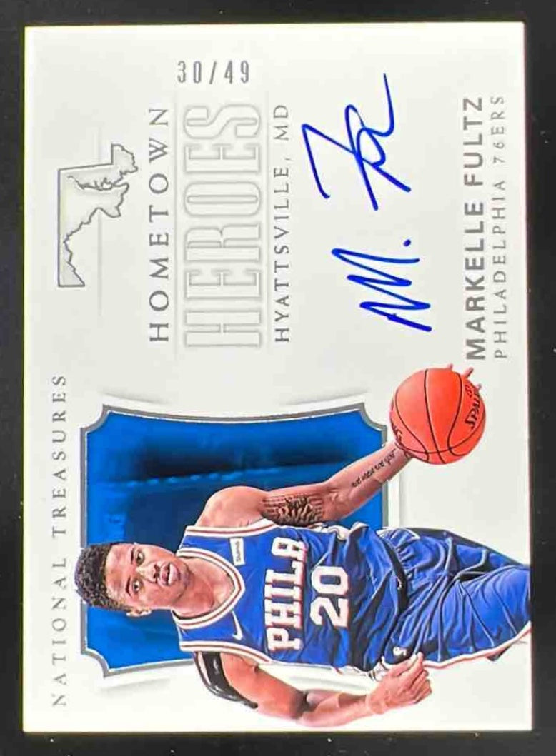 2017 Panini Prizm Markelle Fultz ROOKIE #1 PSA 9 MINT on Fanatics
