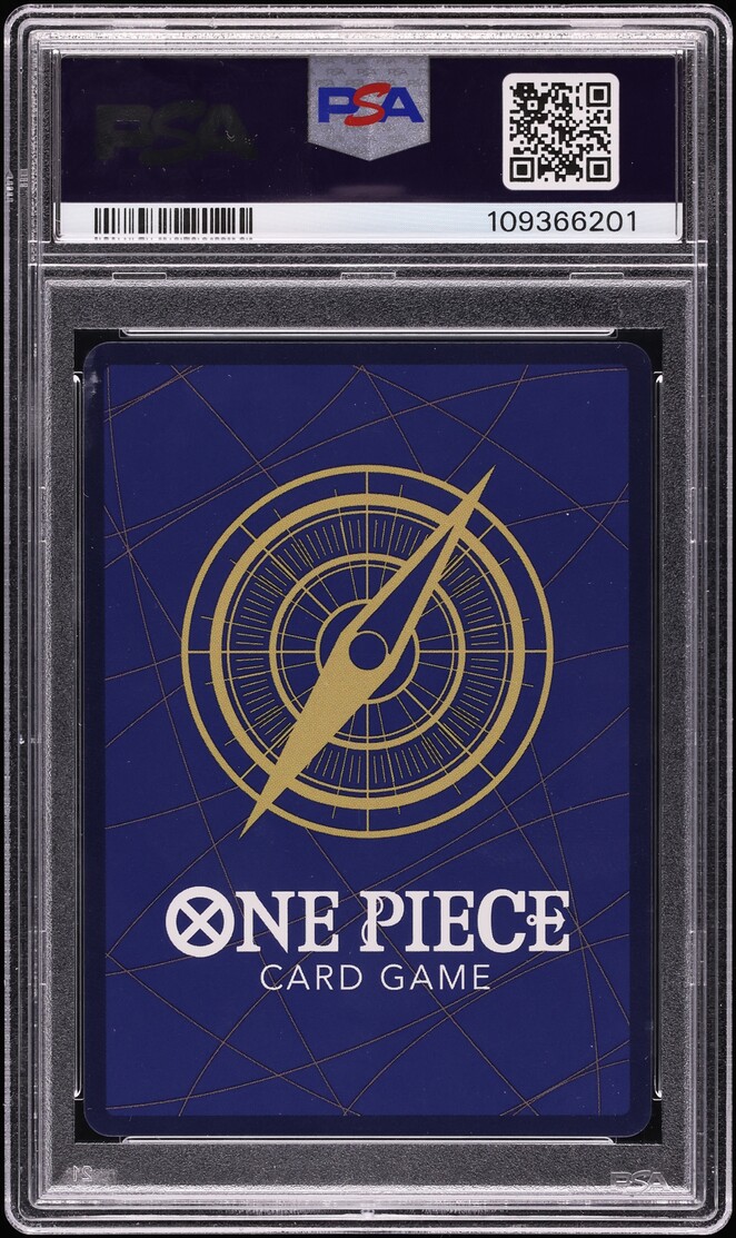 2024 One Piece Emperors In The New World Gold Manga Alt Art Gol D. Roger #OP09-118 PSA 10 GEM