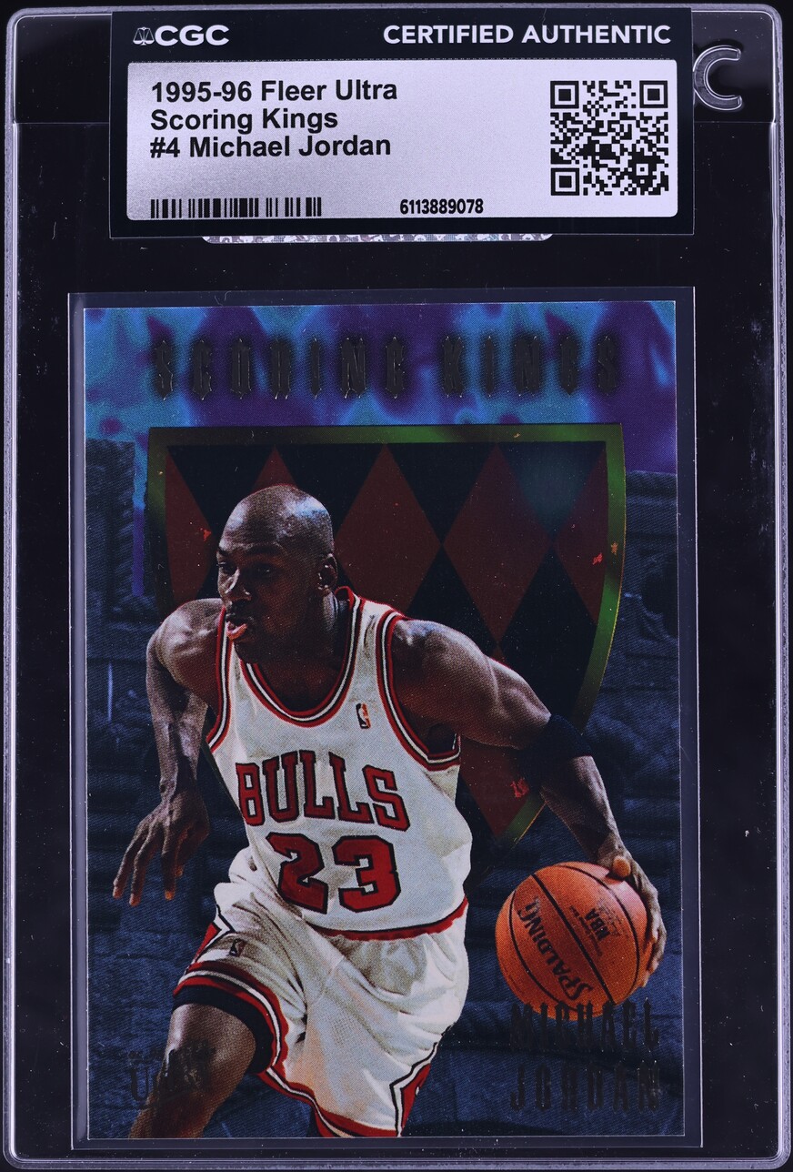 1995 Ultra Scoring Kings Michael Jordan #4 CGC AUTH