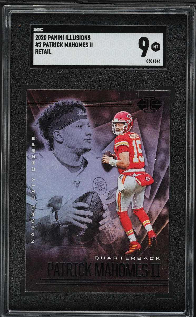 2020 Panini Illusions Retail Patrick Mahomes II #2 SGC 9 MINT