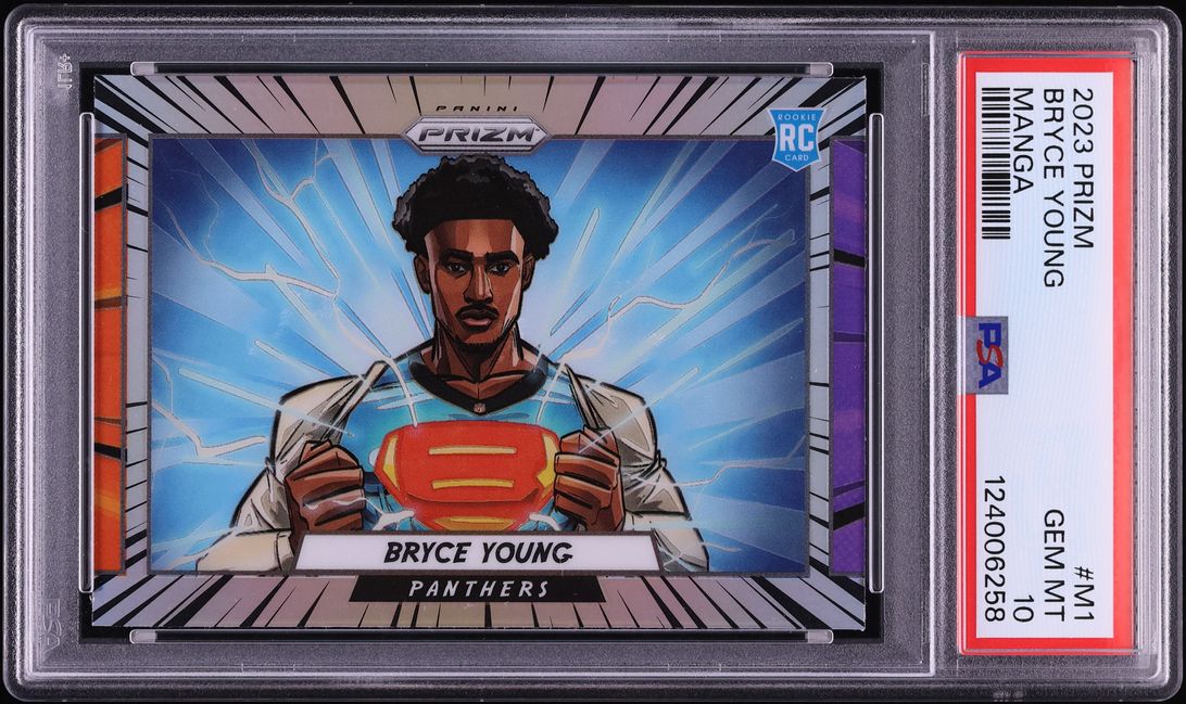 2023 Panini Prizm Manga Bryce Young ROOKIE #M1 PSA 10 GEM MINT