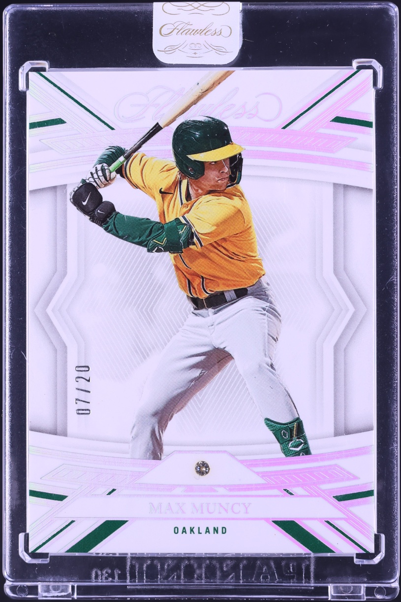2023 Panini Flawless Diamond Gems Max Muncy ROOKIE /20 #28