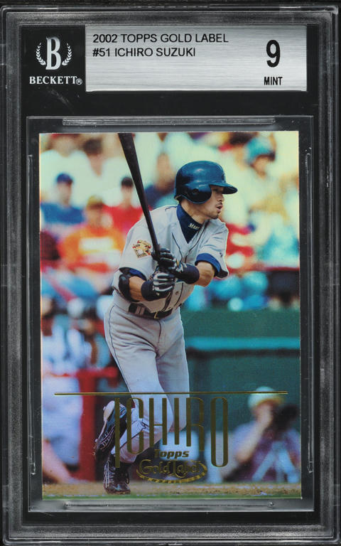 2002 Topps Ichiro #704 CGC AUTH on Fanatics Collect
