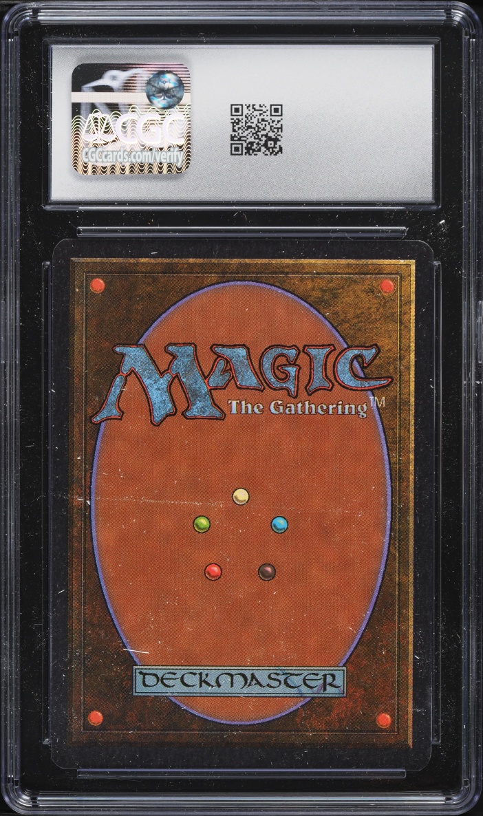 1993 Magic The Gathering MTG Unlimited Mox Jet CGC 6 EXMT