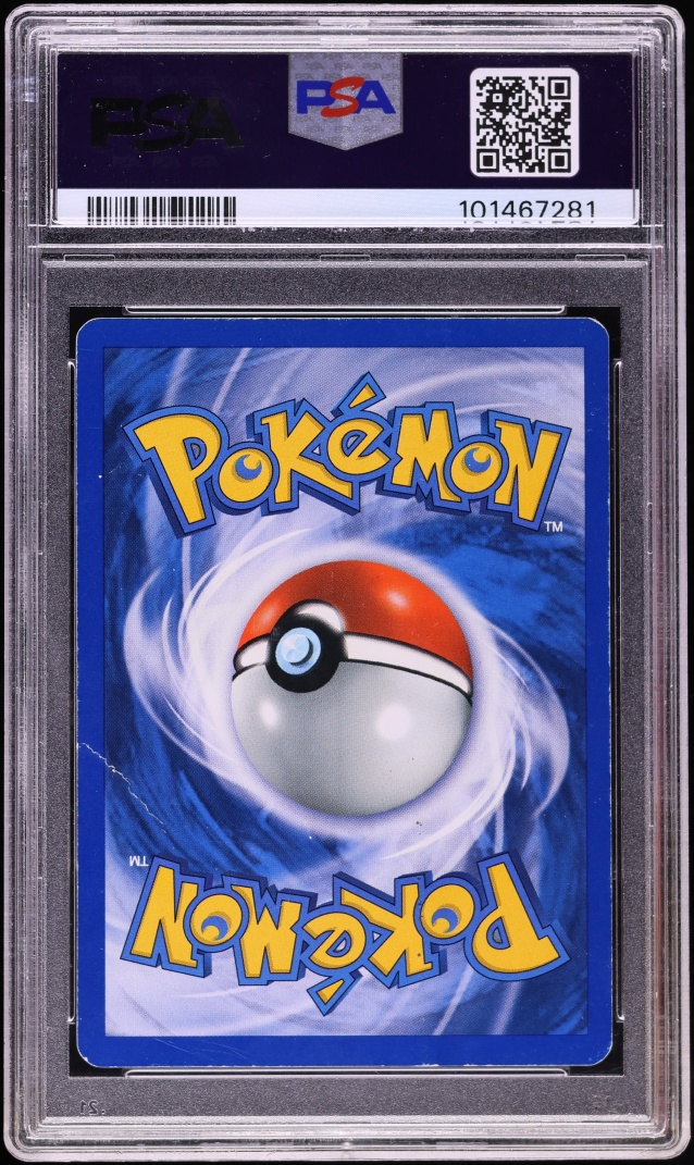2001 Pokemon Neo Revelation Double Holo Houndoom #8 PSA 1 PR