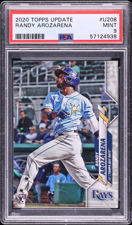 2020 Topps Update Randy Arozarena ROOKIE #U-208 PSA 9 MINT