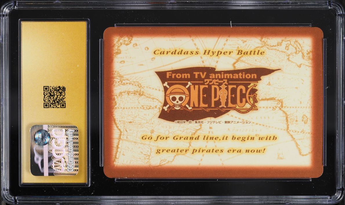 2000 One Piece Japanese Carddass Hyper Battle Grand Box 3 Merry Meal #FP28 CGC 10 PRISTINE
