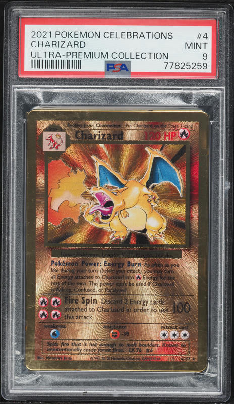 1997 Pokemon Japanese Topsun Green Back Charizard #6 BGS 9 MINT on