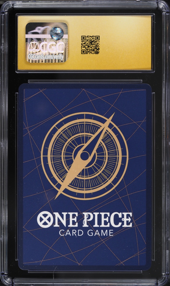 2023 One Piece Japanese PC Best Selection Vol. 1 SR Alt Art  Nami #OP02-036 CGC 10 PRISTINE