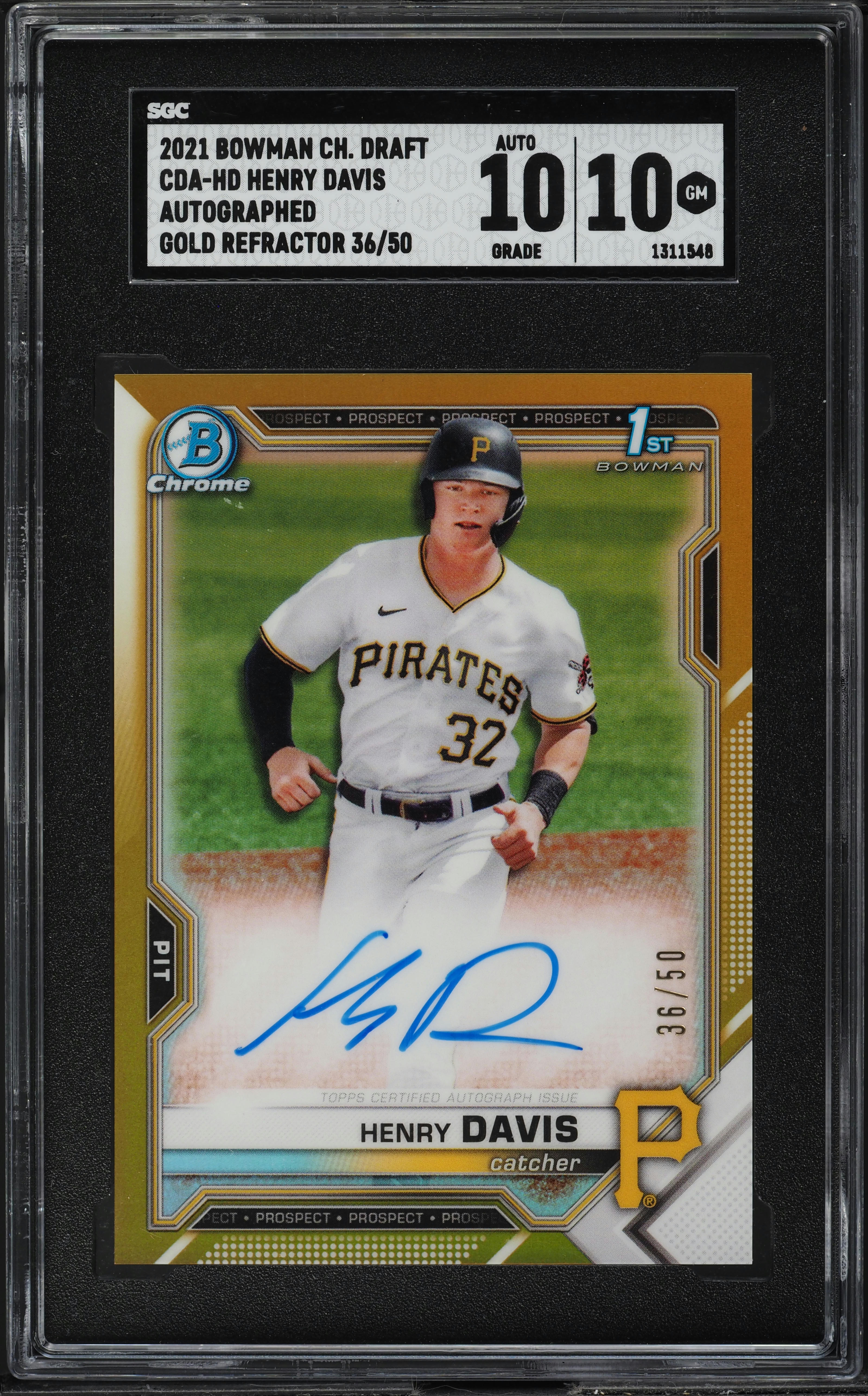 1st BOWMAN AUTO MICHAEL HARRIS Ⅱ PSA10 2020 Bowman Chrome Michael Harris #CPAMH Michael Harris II 2023