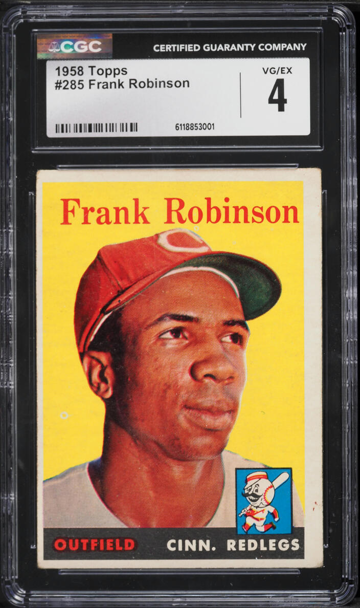 1958 Topps Frank Robinson #285 CGC 4 VGEX