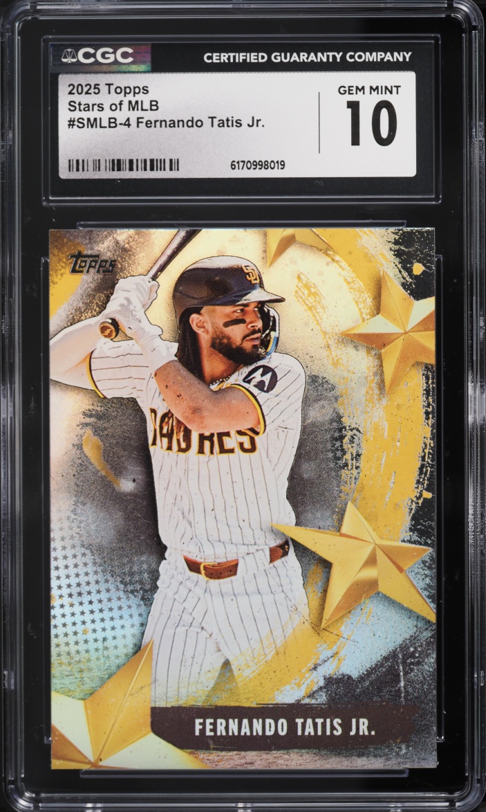 2025 Topps Stars Of MLB Fernando Tatis Jr. #SMLB-4 CGC 10 GEM MINT