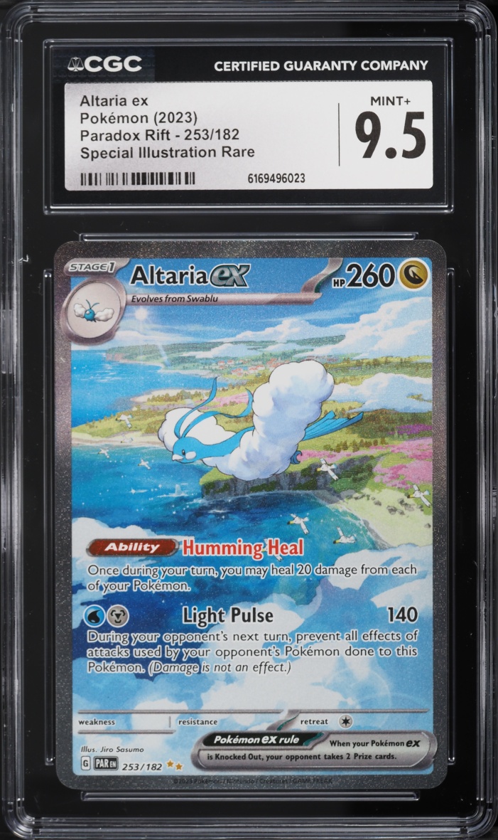 2023 Pokemon Scarlet & Violet Paradox Rift SIR Altaria EX #253 CGC 9.5 MINT+