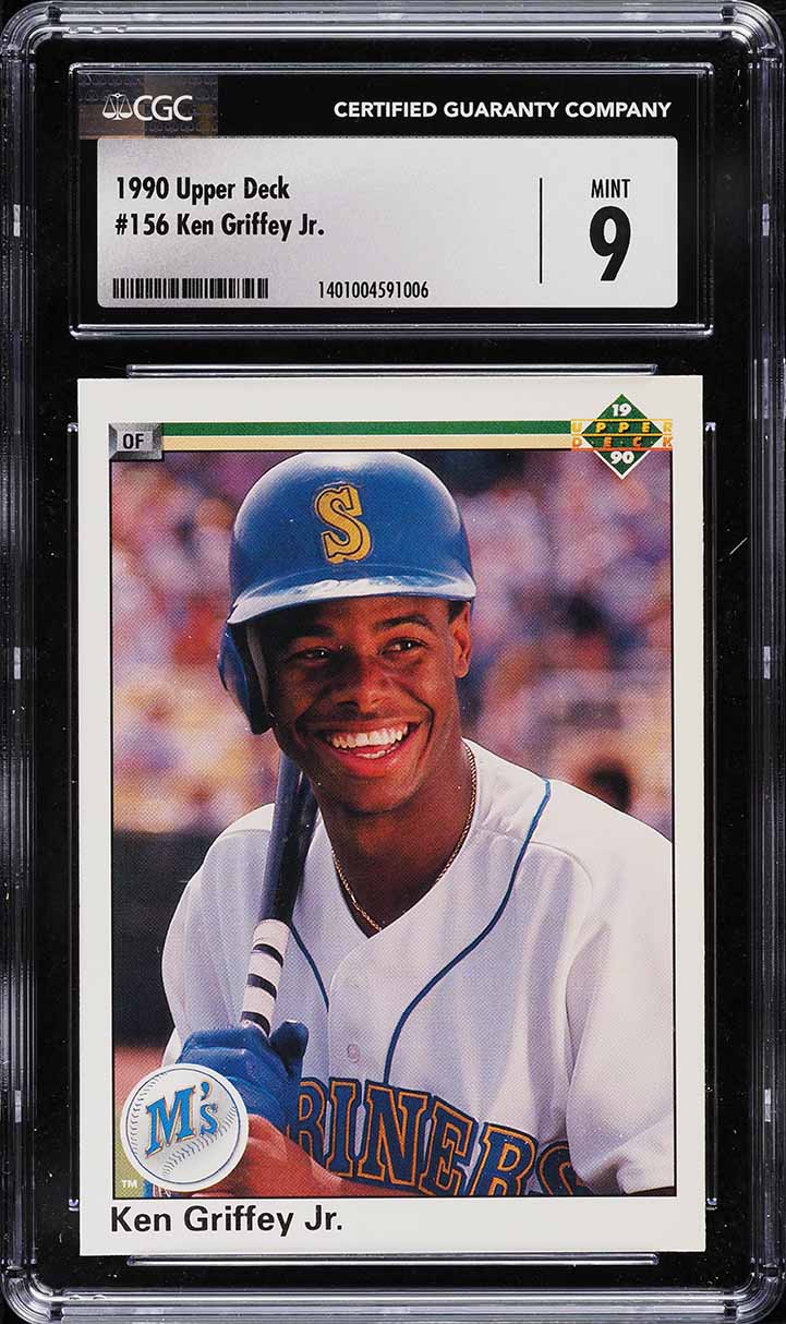 1990 Upper Deck Ken Griffey Jr. #156 CGC 9 MINT