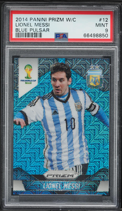 2014 Panini Prizm FIFA World Cup Brazil #12 Lionel Messi on