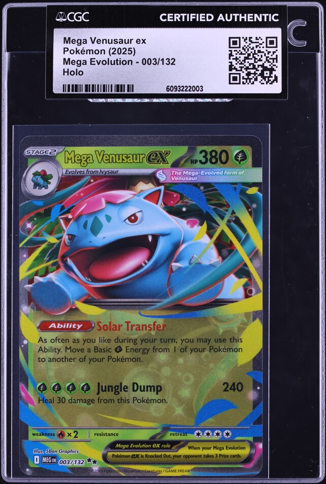 PSA10 2枚セット！2025 MEGA VENUSAUR ex SPECI PSA10 2枚セット！2025 MEGA VENUSAUR ex SPECI 2025 Pokemon M1L JP