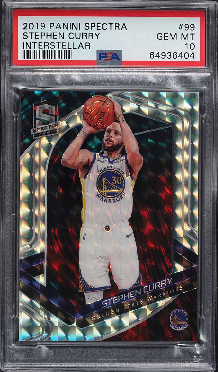 2019 Select Company Silver Prizm Stephen Curry #10 PSA 10 GEM MINT