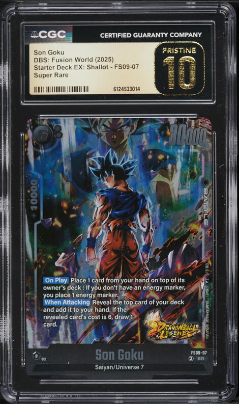 2025 Dragon Ball Super Fusion World Wish For Shenron Son Goku GT