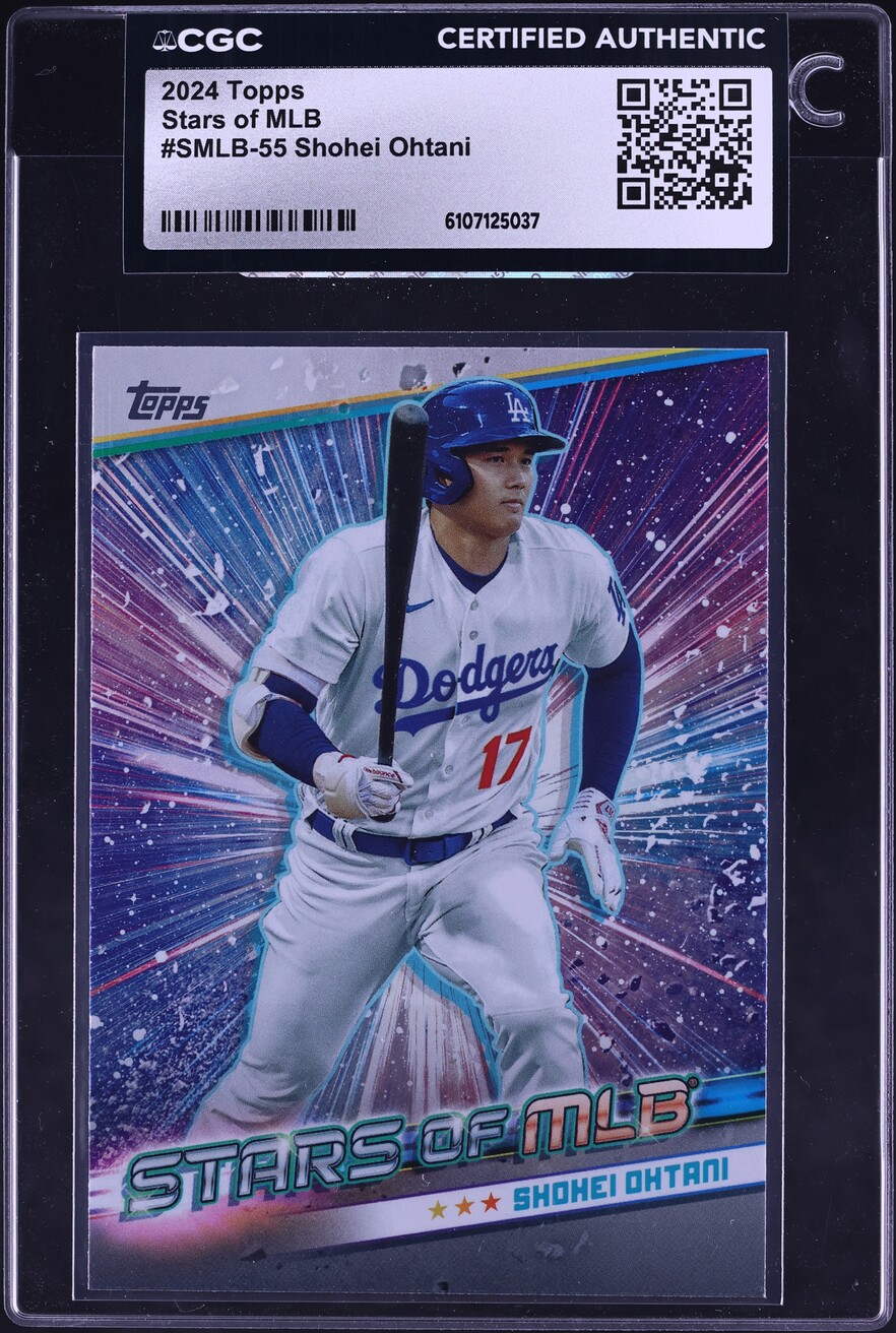 2024 Topps Stars Of MLB Shohei Ohtani #SMLB-55 CGC AUTH