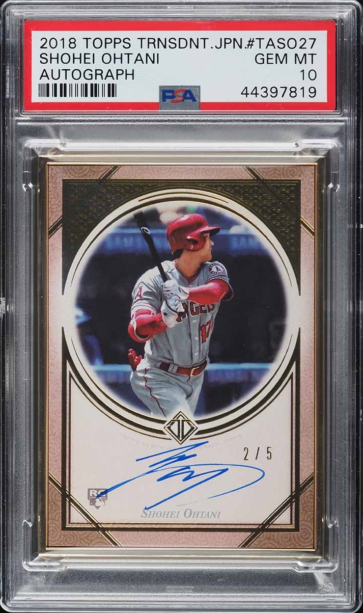 2021 Topps Update Shohei Ohtani SSP #US150 PSA 10 GEM MINT
