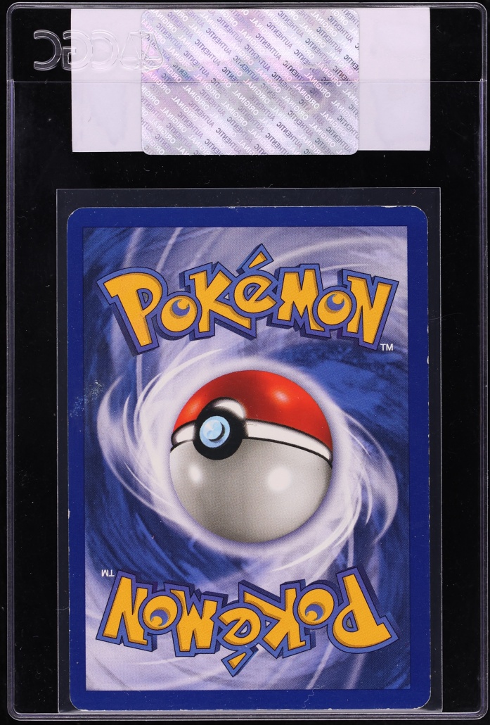 1999 Pokemon Base Set Wartortle #42 CGC AUTH