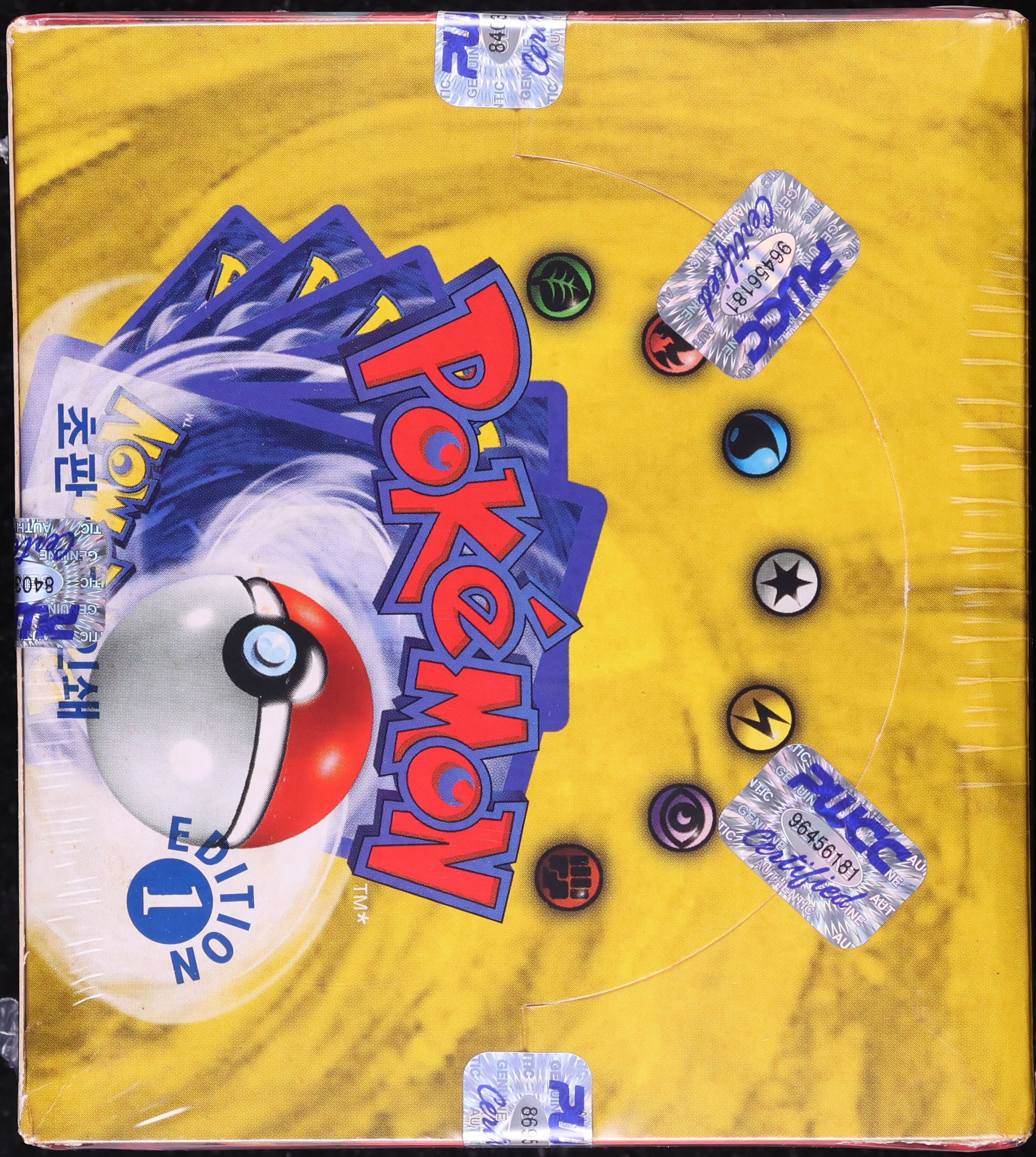 1999 Pokemon Korean 1st Edition Base Set Booster Box Sealed on Fanatics  Collect