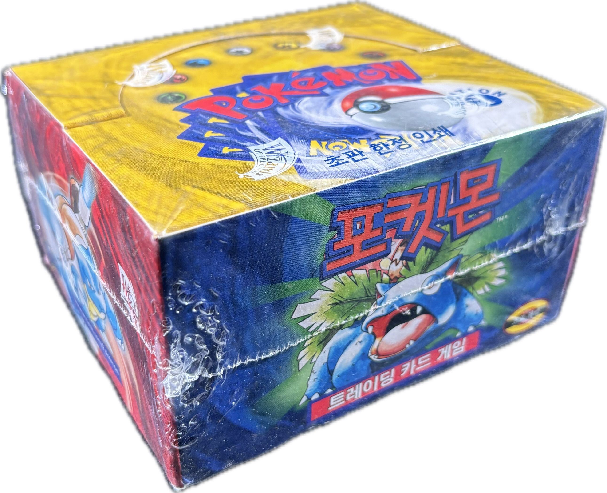 1999 Pokemon Korean 1st Edition Base Set Booster Box Sealed on Fanatics  Collect
