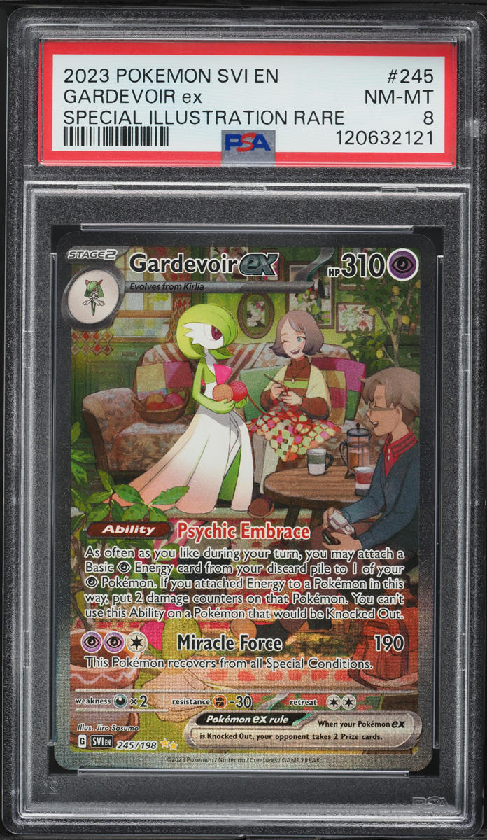 2023 Pokemon Scarlet & Violet SIR Gardevoir ex #245 PSA 8 NM-MT