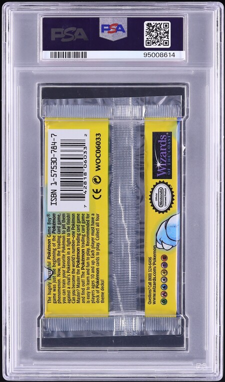 1999 Pokemon Base Set 1st Edition Pack Blastoise PSA 10 GEM MINT