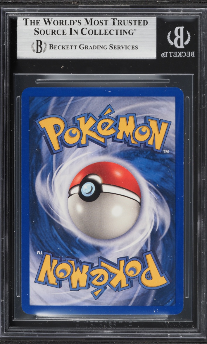 2002 Pokemon Legendary Collection Reverse Holo Rhydon #35 BGS 8 NM-MT