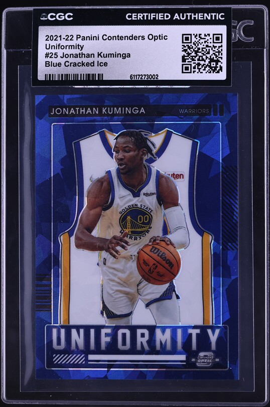 2021 National Treasures Clutch Factor Jonathan Kuminga RC PATCH