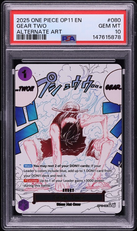 2023 One Piece Judge Pack Volume 1 Otama #6 PSA 10 GEM MINT on