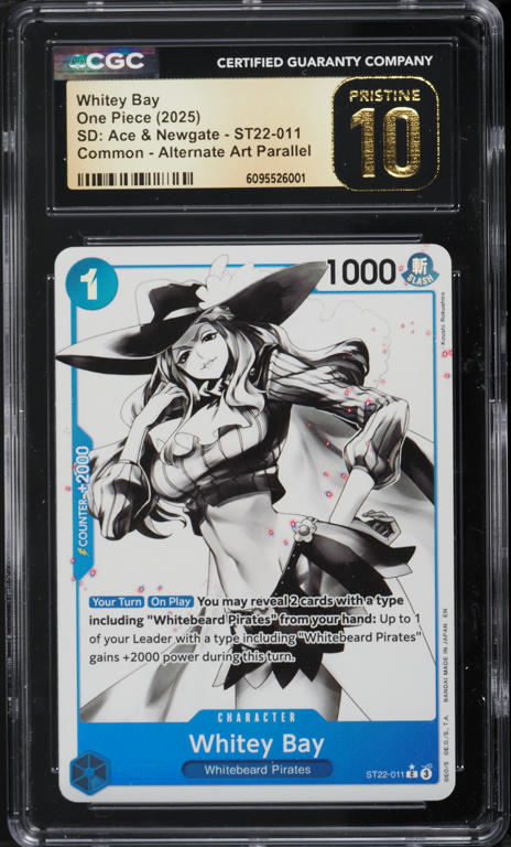 2025 One Piece OP11 EN Special Alternate Art #057 Shirahoshi PSA