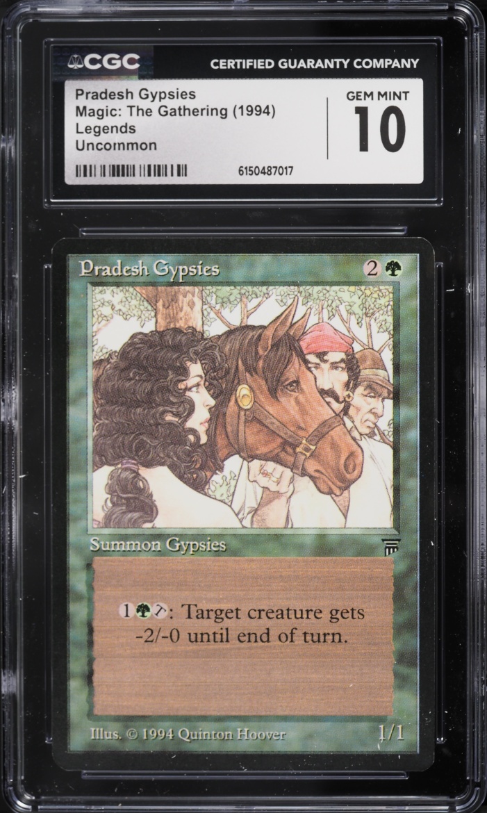 1994 Magic The Gathering MTG Legends Pradesh Gypsies CGC 10 GEM MINT
