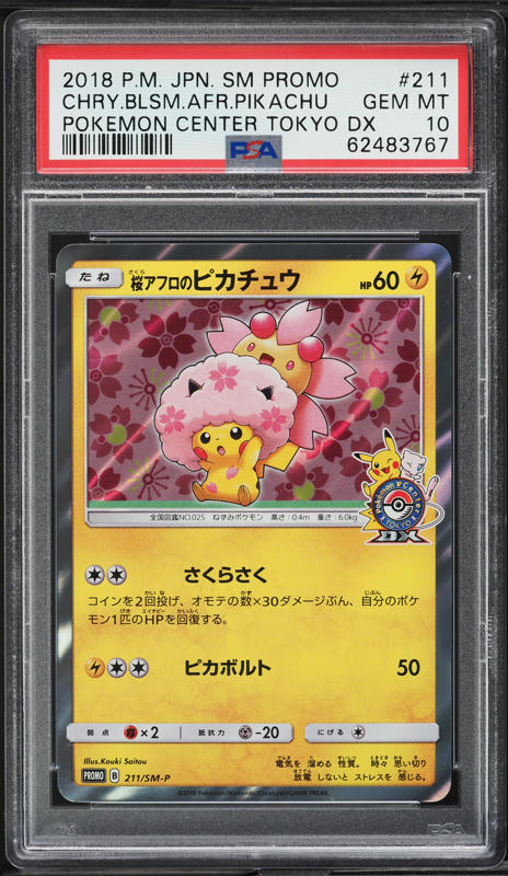 2018 Pokemon Japanese SM 20th Anniversary Red's Pikachu #270