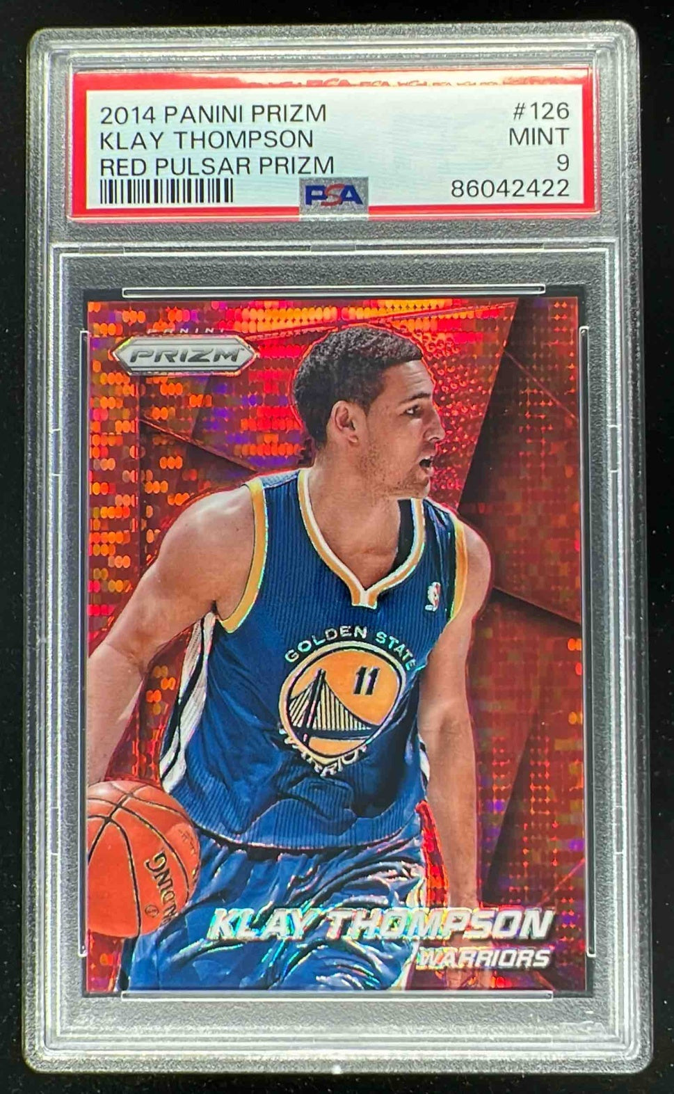2012 Immaculate Collection Red Klay Thompson ROOKIE PATCH AUTO /25