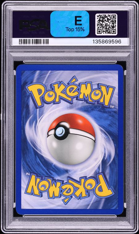 2004 Pokemon EX Team Rocket Returns Holo Gold Star Treecko #109 PSA 8 NM-MT