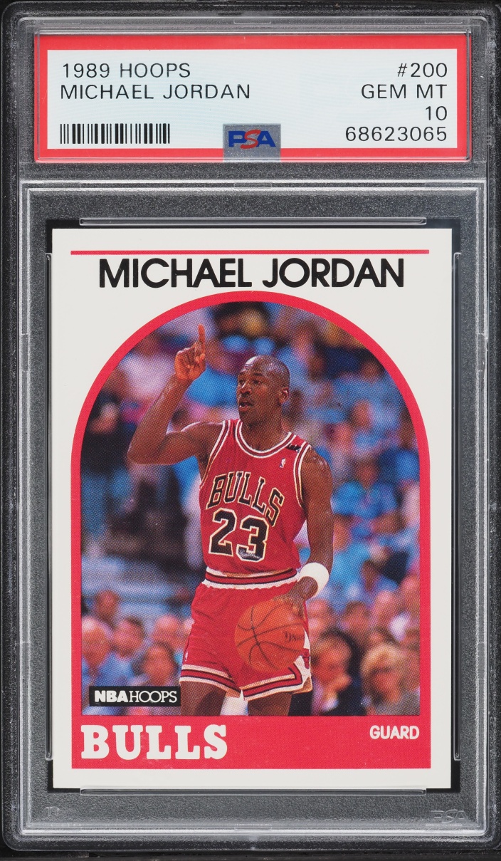 1989 Hoops Michael Jordan #200 PSA 10 GEM MINT