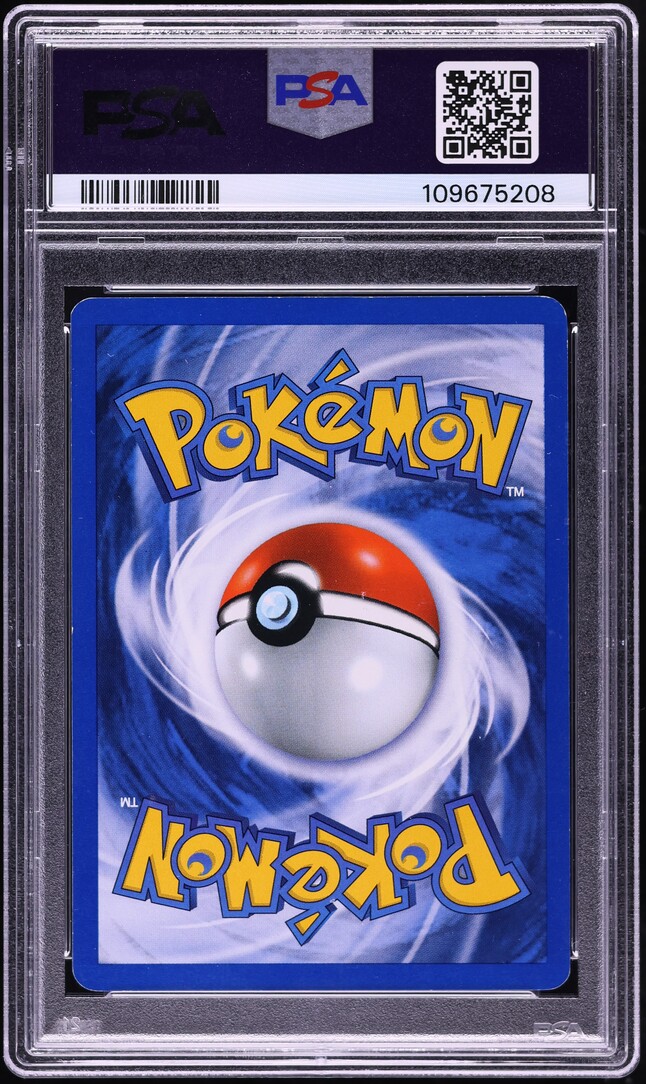 2001 Pokemon Neo Revelation 1st Ed Double Holo Error Shining Gyarados #65 PSA 7 NRMT