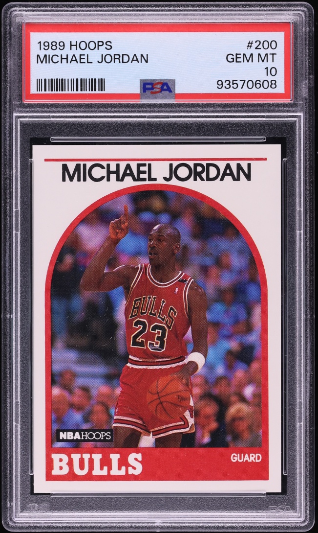 1989 Hoops Michael Jordan #200 PSA 10 GEM MINT