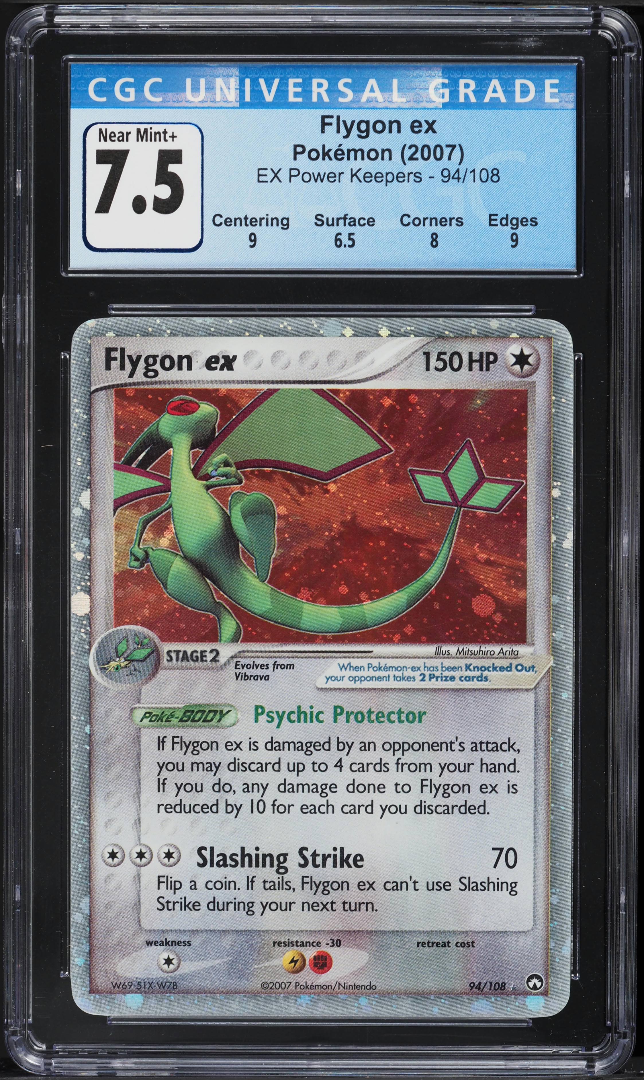 2007 Pokemon Japanese World Champions Pack 1st Ed Holo Flygon ex