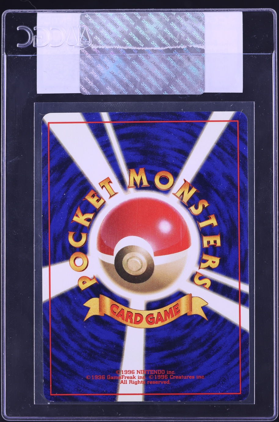 1999 Pokemon Japanese Gym 2 Holo Lt. Surge's Raichu #26 CGC AUTH