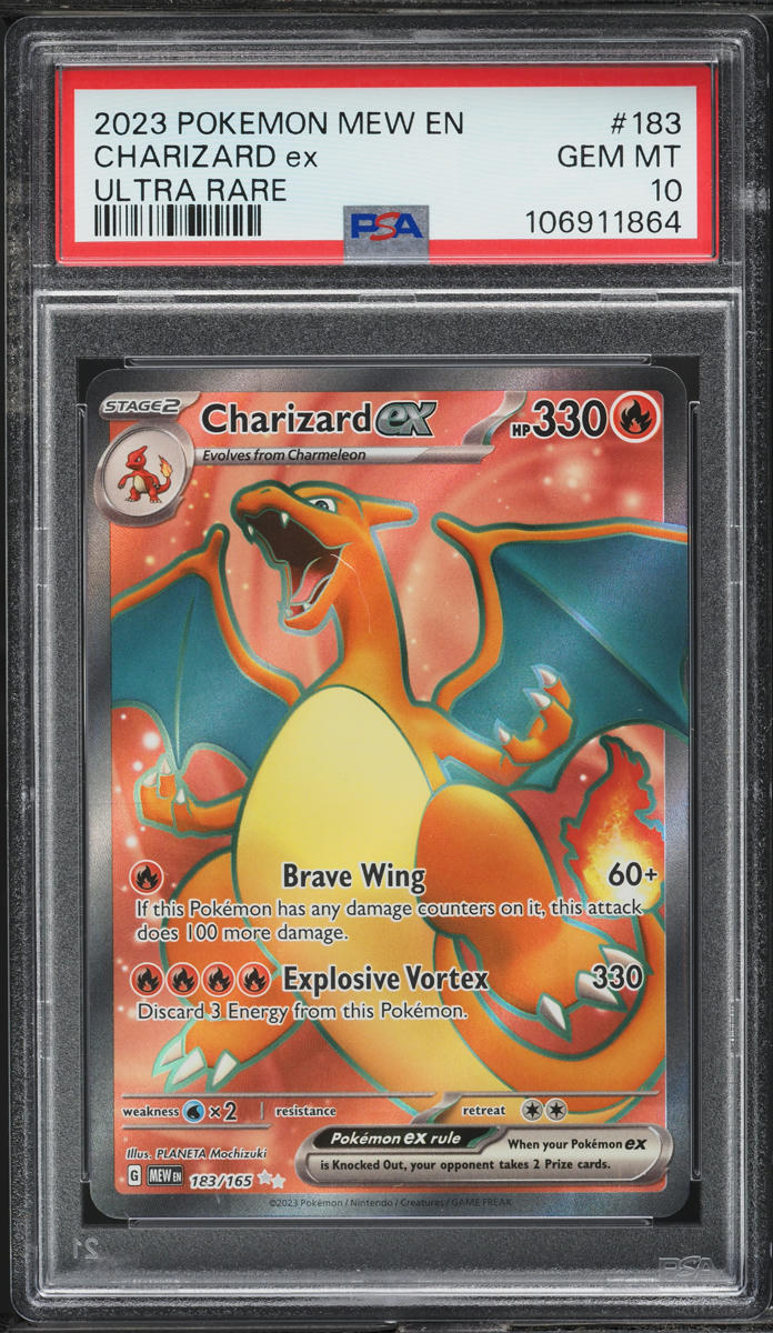 Pokémon TCG] Pokemon 151 : Charizard Ex - 183/165 - Full Art Secret